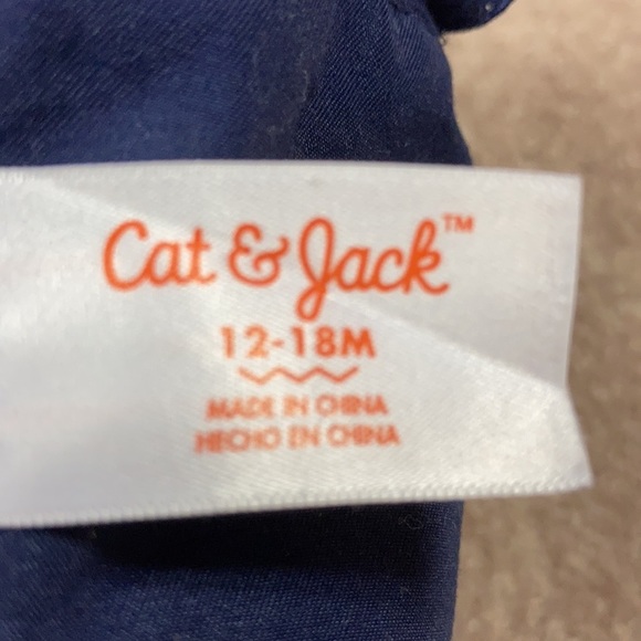 5/$20 Cat and jack 12/18m sun hat Velcro strap - Picture 3 of 5